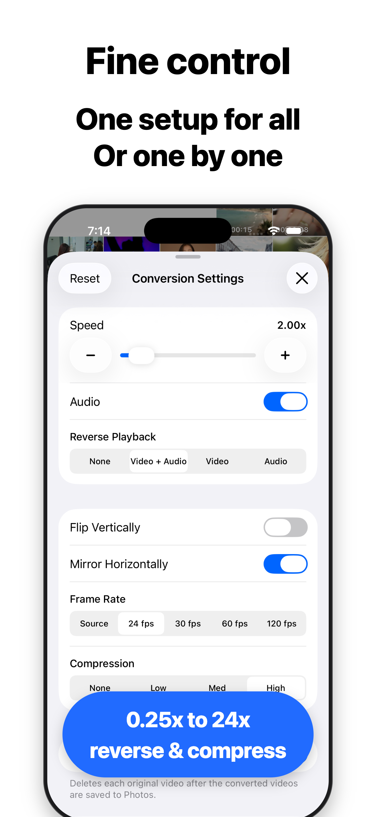 Veditist Video Speed Reverse screenshot 2
