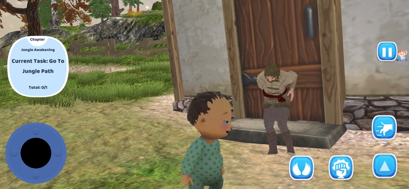 The Baby in Jungle Adventure screenshot 2