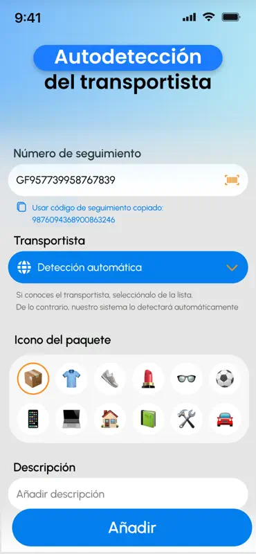 Buscador de paquetes screenshot 5 of 6