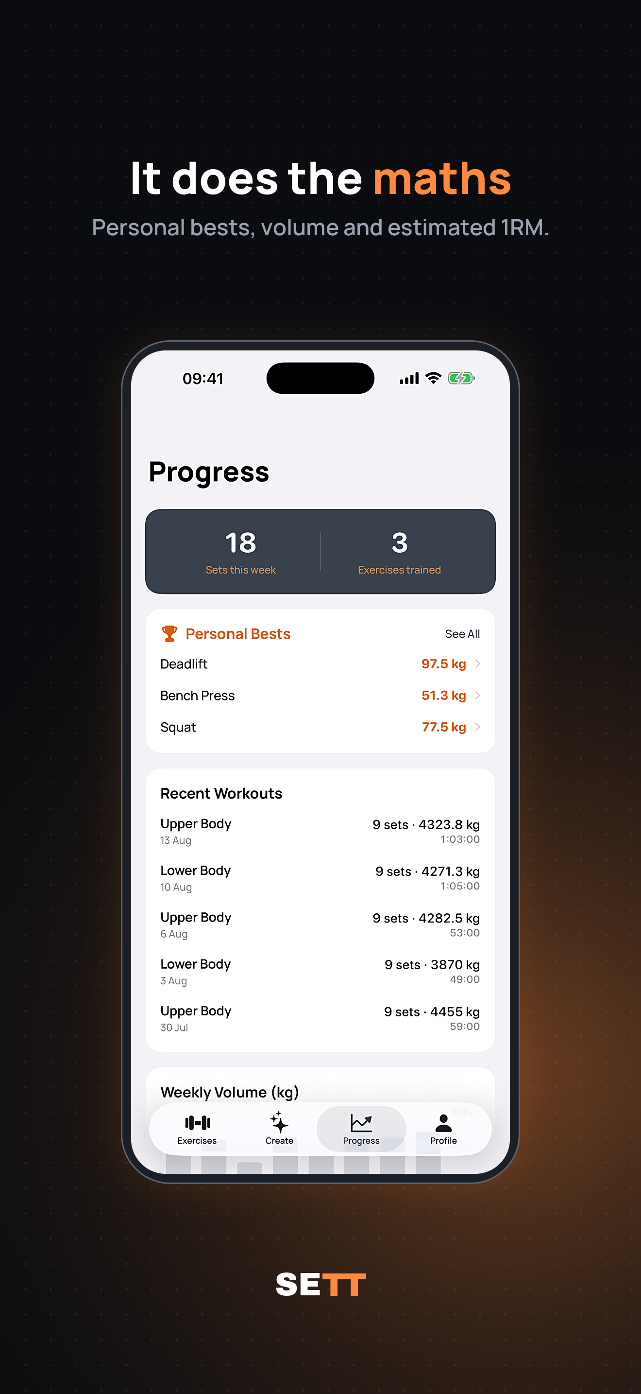 SETT - Workout Tracker screenshot 3