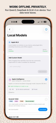 LLMConnect: AI Chat Client Screenshot 7 of 9