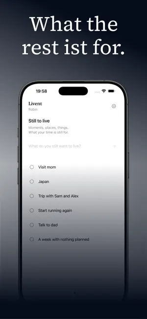Livent screenshot 2