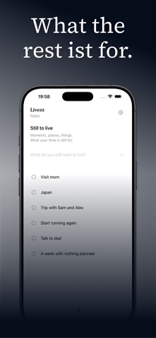 Livent screenshot 2