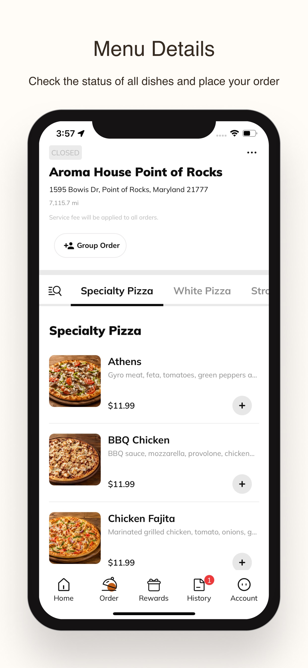 Screenshot 3 of Aroma House Grill