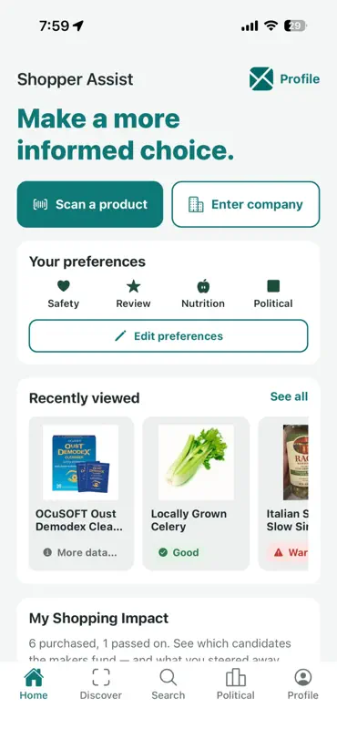 Shopper Assist screenshot 1 of 10