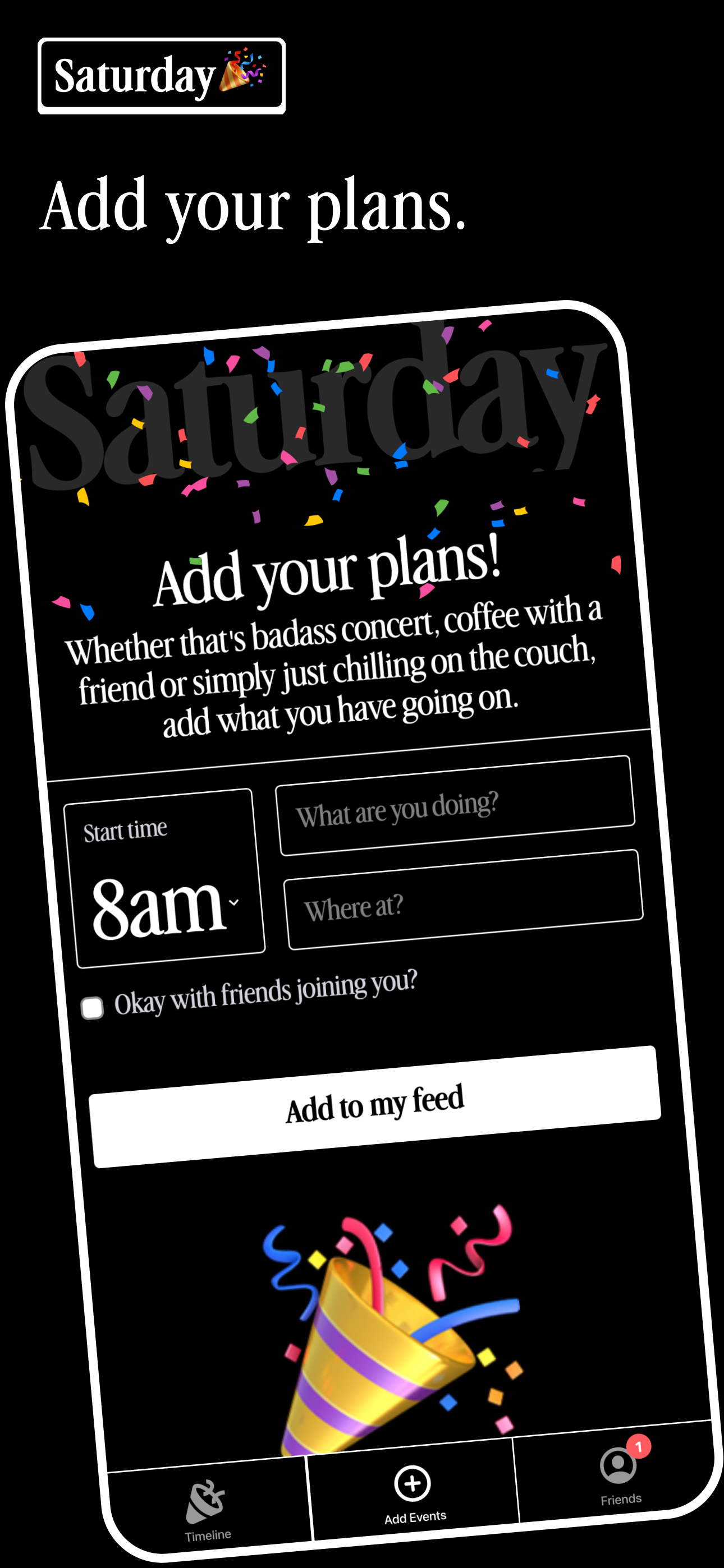 Better Saturdays screenshot 2