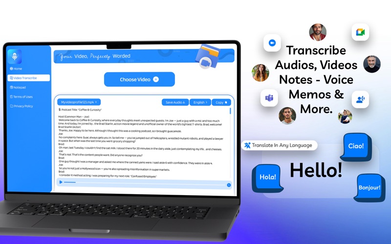 Summary AI Meeting Note Taker screenshot