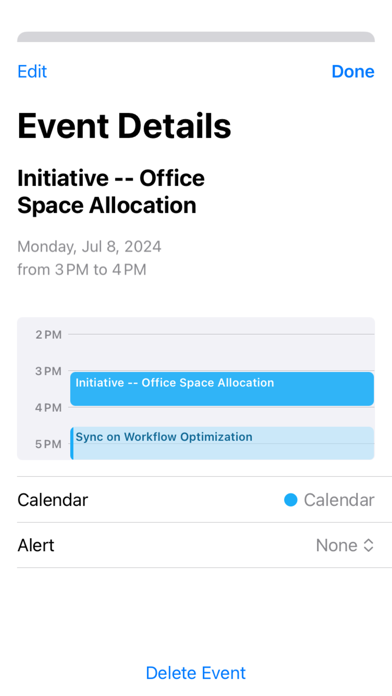 #LookBusy Fake Calendar Events Screenshot