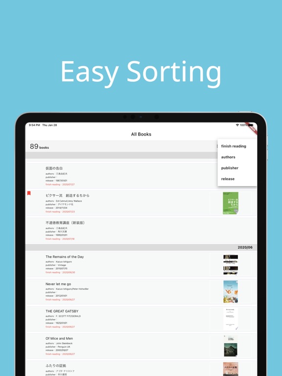 Screenshot #6 pour Yondazo: Reading Tracker