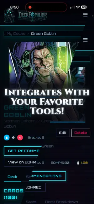 Deck Familiar screenshot 2