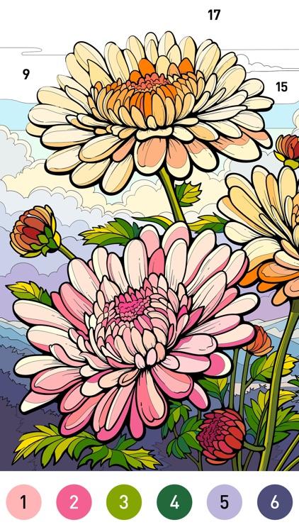 Vivid Color Paint By Number screenshot-4