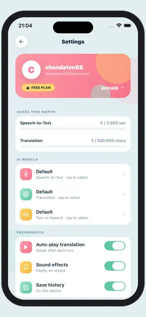 SpeakTranslate AI screenshot 3