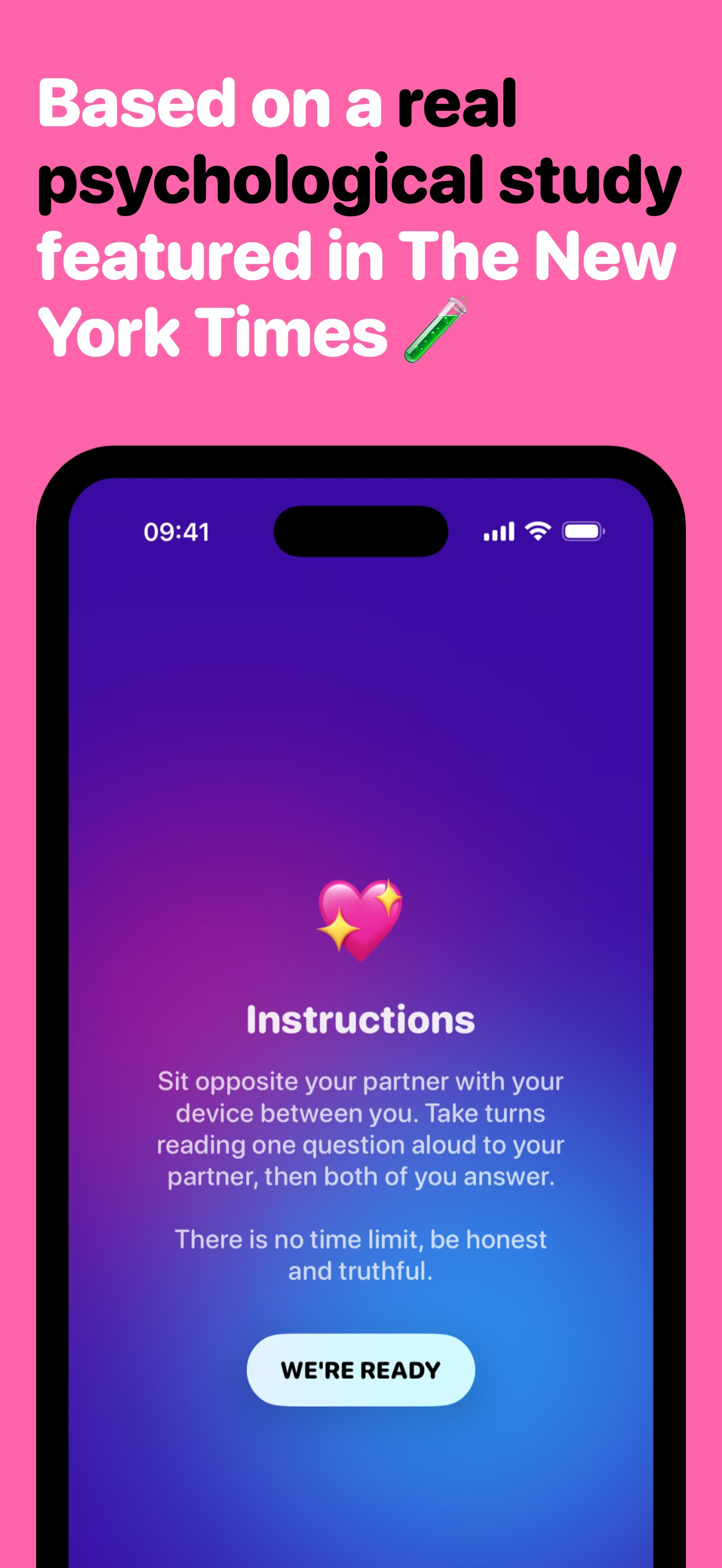 36 Questions To Fall In Love!