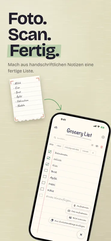 Grocery List -Teilen & einfach screenshot 3 of 5