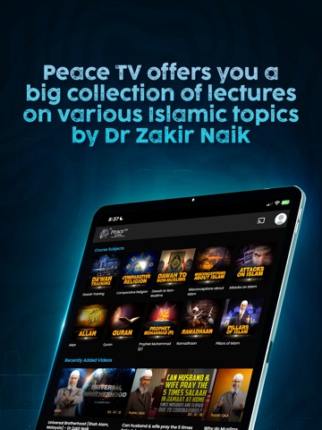Peace-TV iPad screenshot