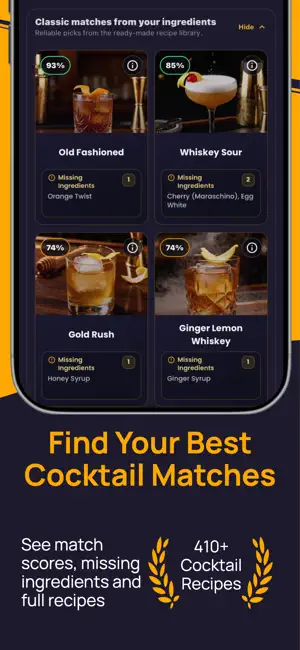 Cocktailly - Cocktail Recipes screenshot 2