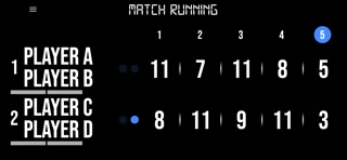 BT Pickleball Scoreboard iPhone screenshot