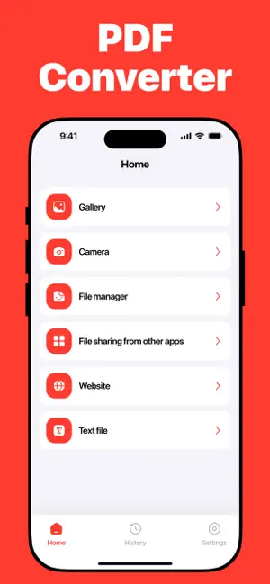 PDF Converter: Convert to PDFㅤ screenshot 1