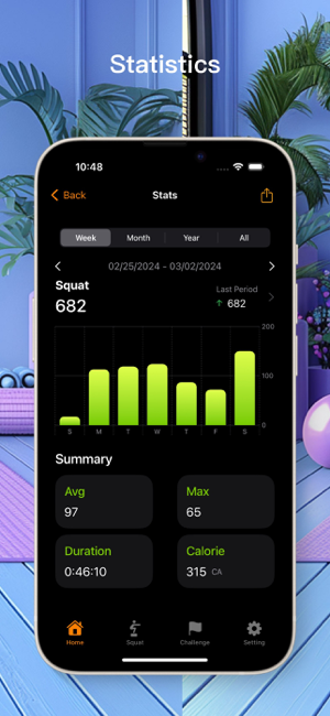‎DunDun - Squat Counter Screenshot