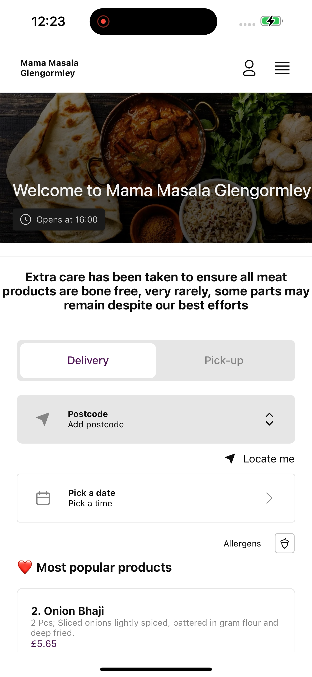 Mama Masala Glengormley screenshot 6