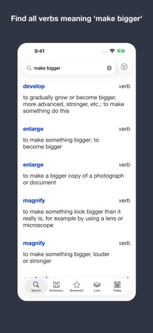 English Meaning Dictionary iPhone screenshot
