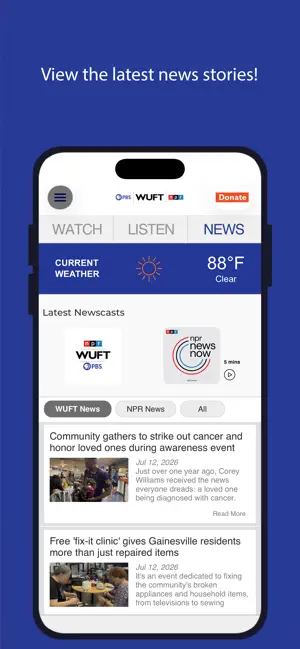 WUFT Public Media App screenshot 4