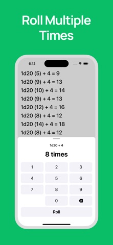 Crit Happens: Dice Roller Screenshot 5 of 8