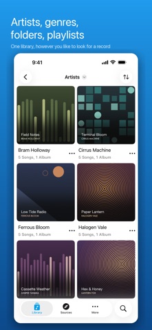 Spiral: Cloud Music Player Screenshot 5 of 7