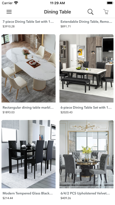 Home Furniture Shop Online Screenshot