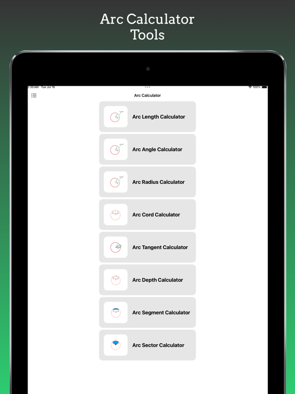 Arc Calculationsのおすすめ画像1