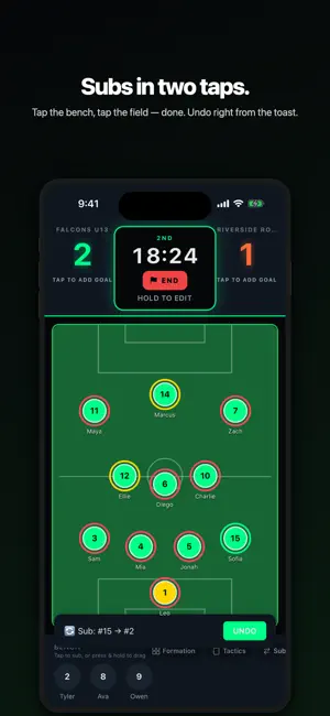Whistled Soccer Coach screenshot 2