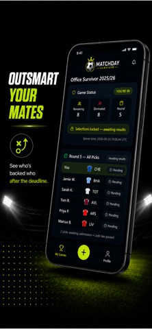 Matchday Survivor iPhone screenshot