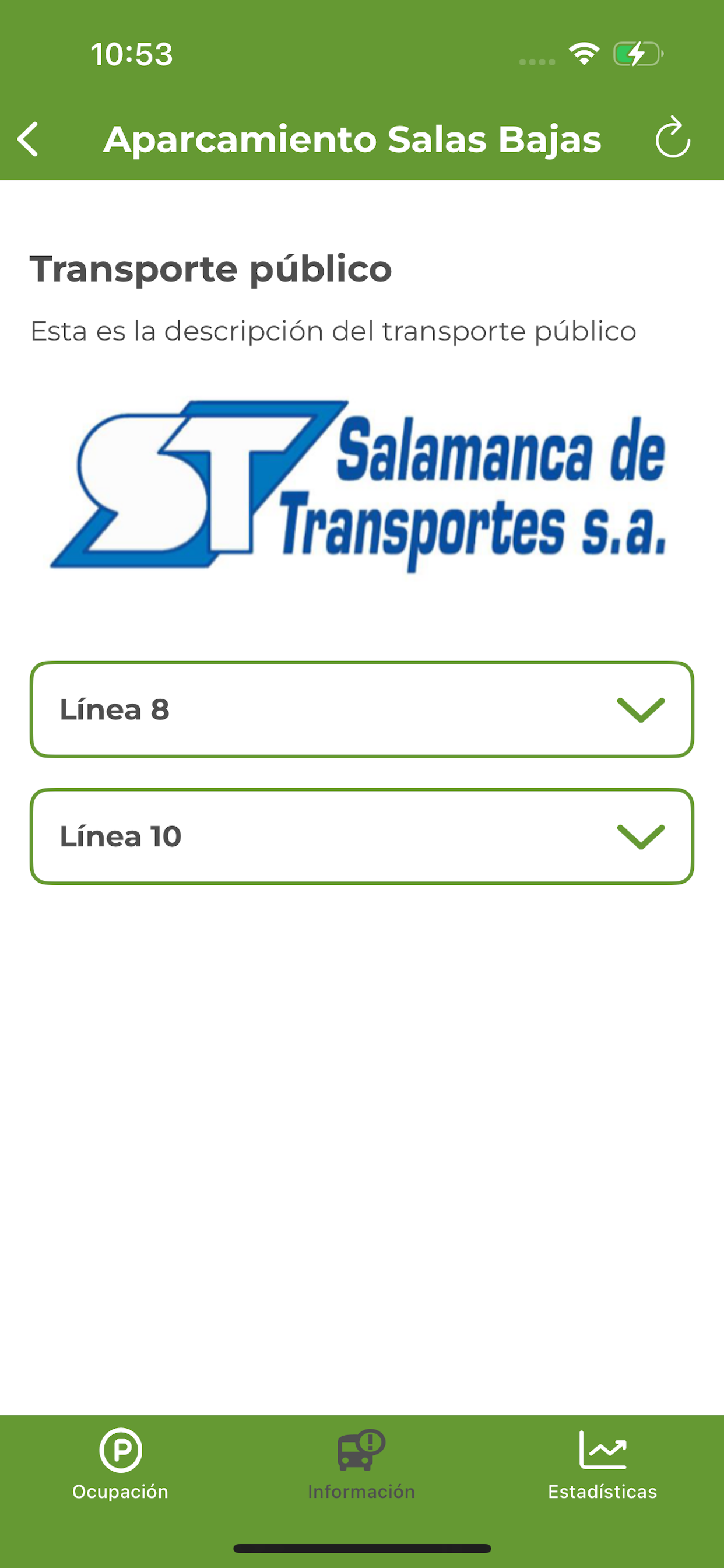 Aparcamiento Salamanca