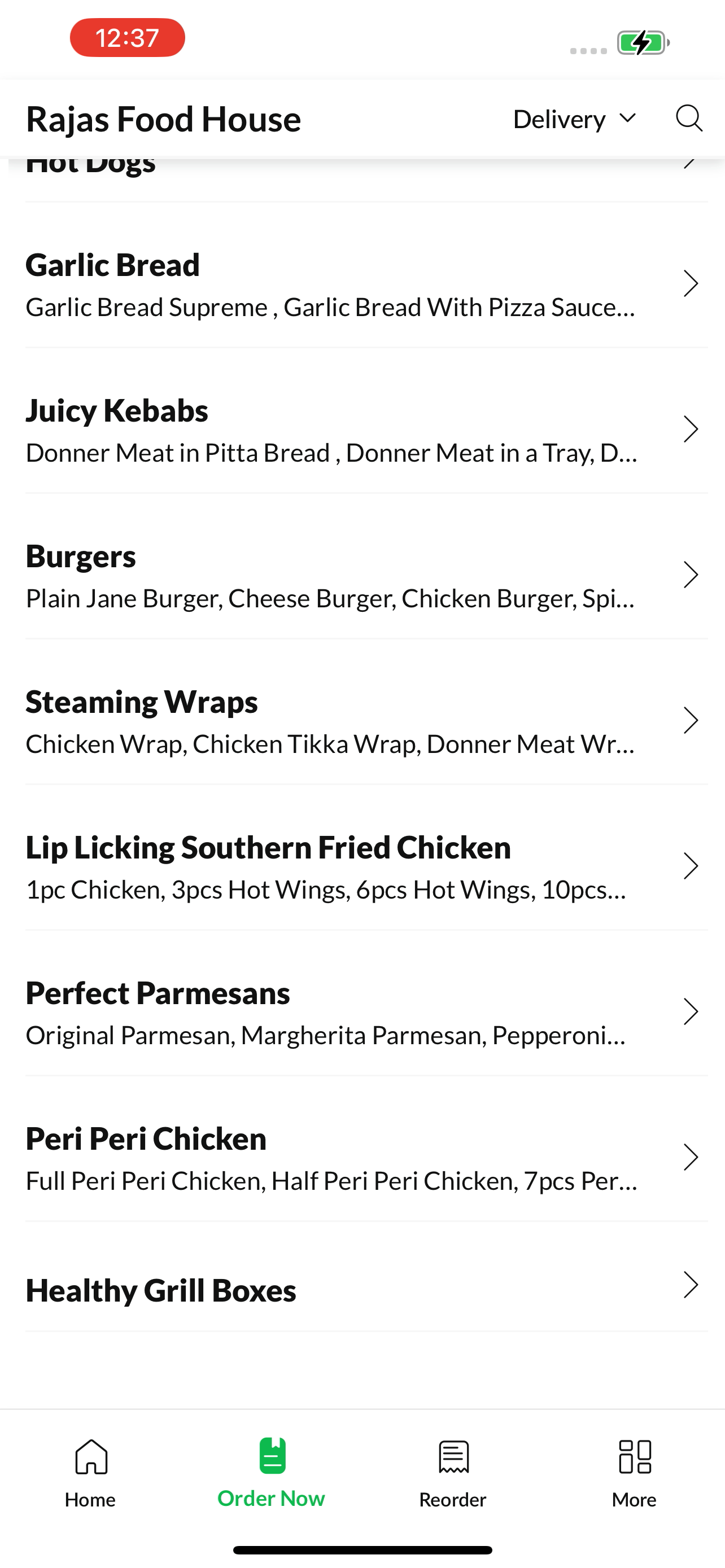 Rajas Food House screenshot 3