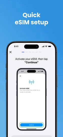 ESim App: Internet Calls Text iPhone Ekran Görüntüsü 5