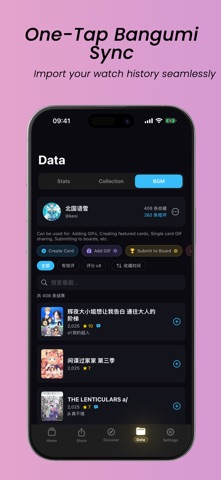 AniCard - Anime Card & Tracker Screenshot 3 of 10