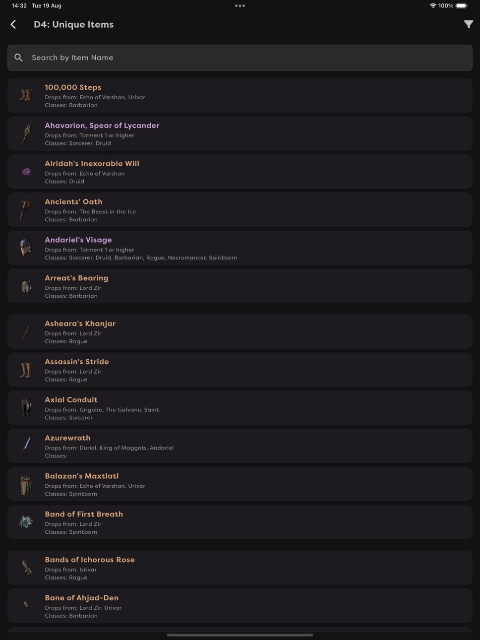 iPad screenshot