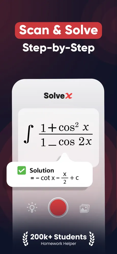 App screenshot for SolveX - Ai Homework Helper