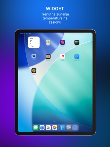 Trbovlje Vreme iPad screenshot