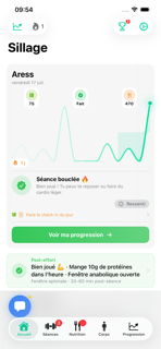 Sillage : Coach Fitness IA screenshot 4