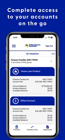Ikhlas Finance Mobile Access screenshot