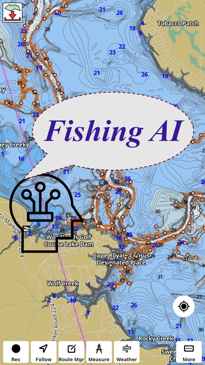 Fishing Points - Lake Maps screenshot-0