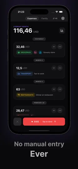 Expenny: Family Budget Tracker iPhone Ekran Görüntüsü 3