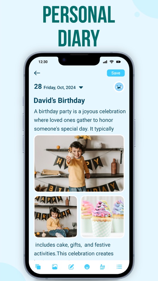 #1. My Diary : Diary With Lock (iOS) 由: CRECODE IT PROFESSIONALS (Private) LTD