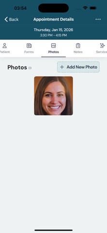 ProFile Aesthetic Management iPhone screenshot