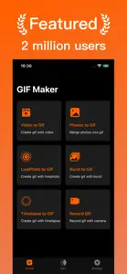 GIF Maker - Editor & Convertor screenshot #1 for iPhone