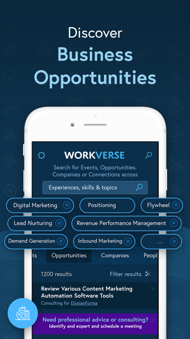Workverse: Business Networking Screenshot