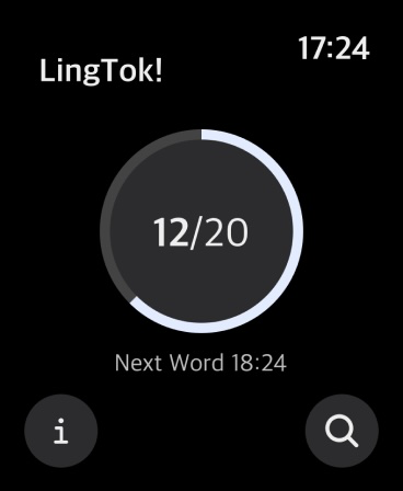 LingTok - Learn Words on Watch
