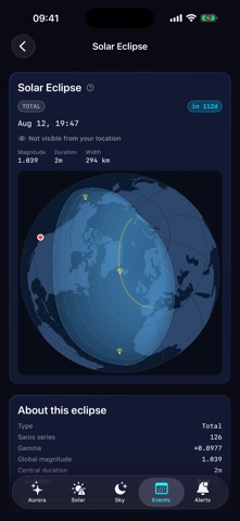 Astraflare: Aurora Forecast Screenshot 4 of 6