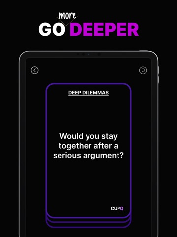 CUPQ - Couples Quiz iPad screenshot
